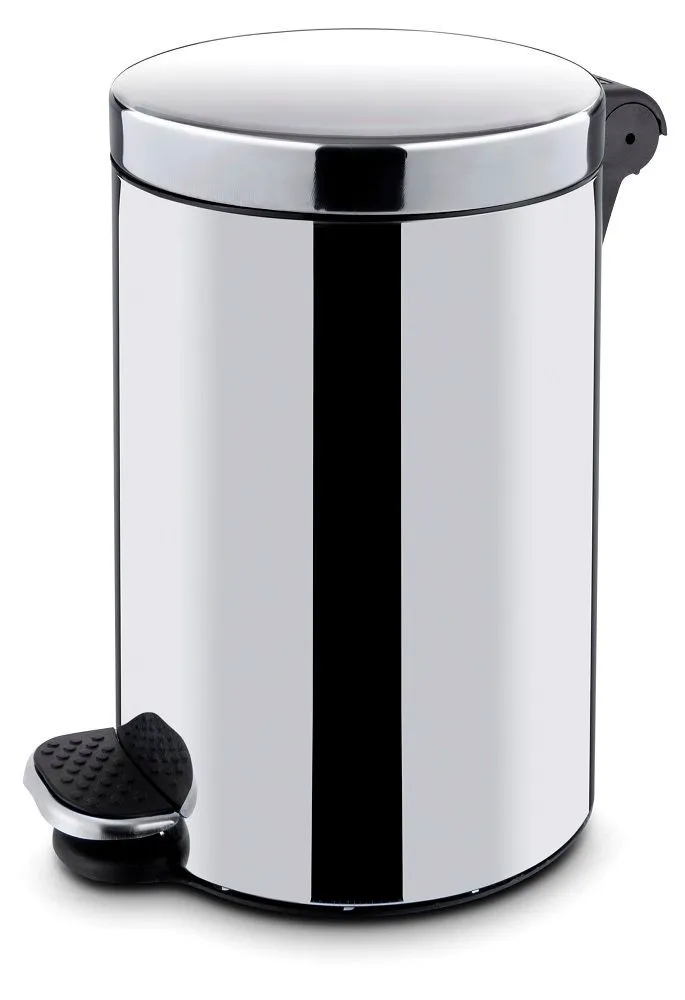 Pyöreä poljinroskakori sisäastialla - 5 L