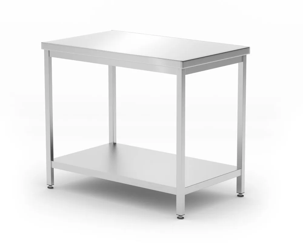 Profi Line Keskipöytä hyllyllä - L 1000 x S 600 mm