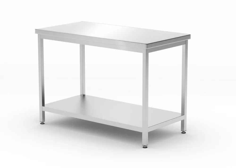 Profi Line Keskipöytä hyllyllä - L 1200 x S 600 mm