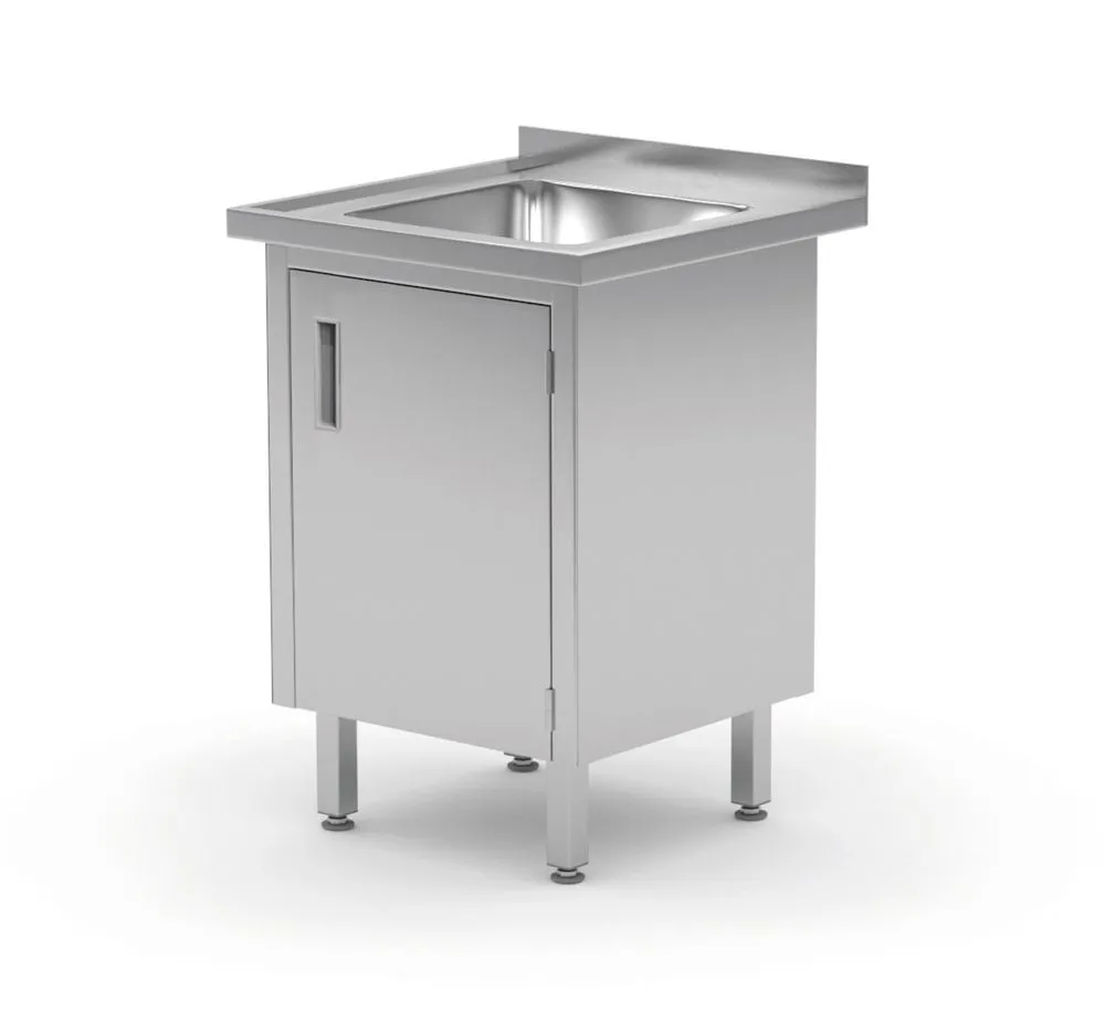 Hitsattu pesuallas kaapilla - L 600 x S 600 mm