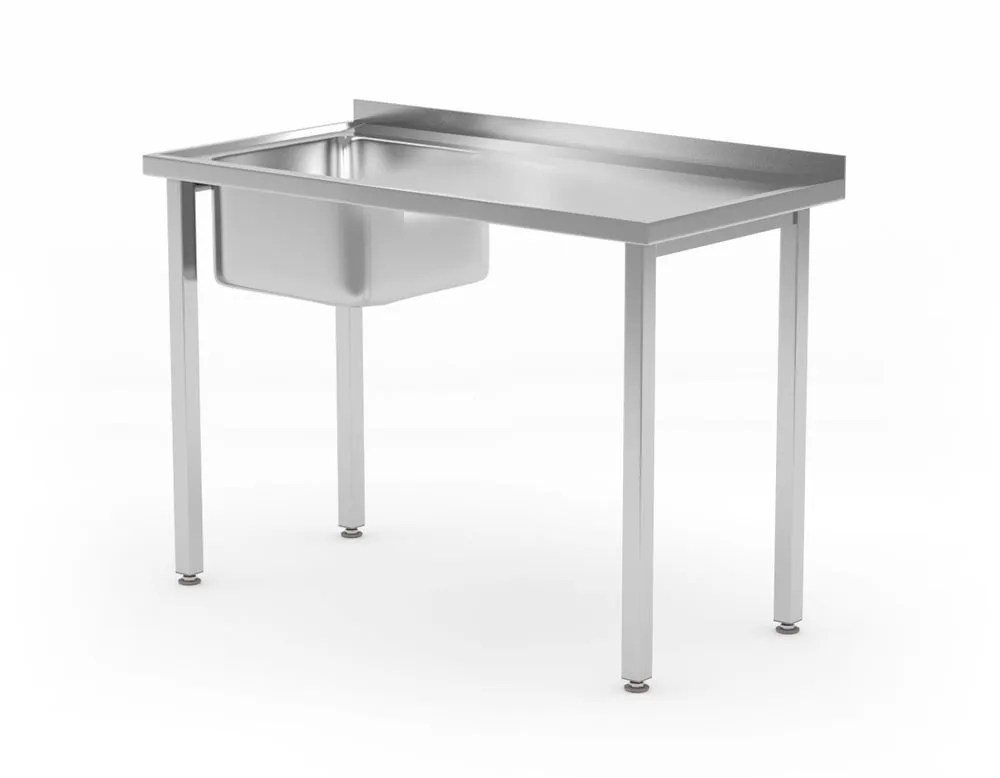 Allaspöytä 1 Altaalla Vasemmalla Kitchen Line - P 600 x L 1000 mm