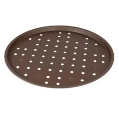 Reikälevy pizzalle jaloilla - Ø 330 mm