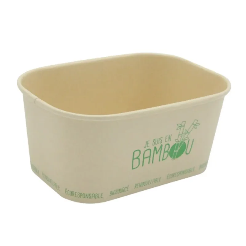 Kori Bambu Mikroaaltouuniin sopiva "Olen bambua" - 100 cl - 50 kpl:n erä