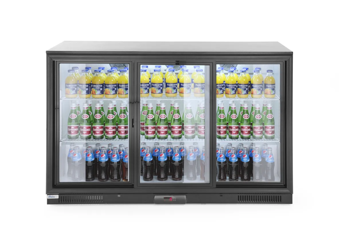 Liukuovellinen takabaari-jääkaappi - 303 L