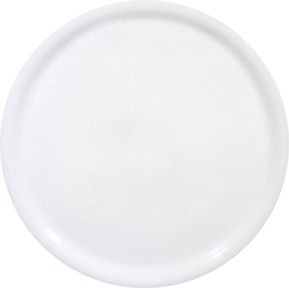 Valkoinen pizzalautanen - 330 mm halkaisija
