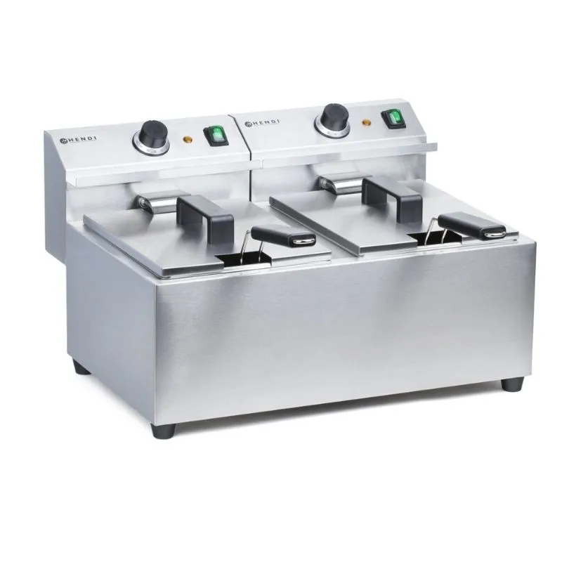 Friteerauskeitin Mastercook - 2 x 8 L