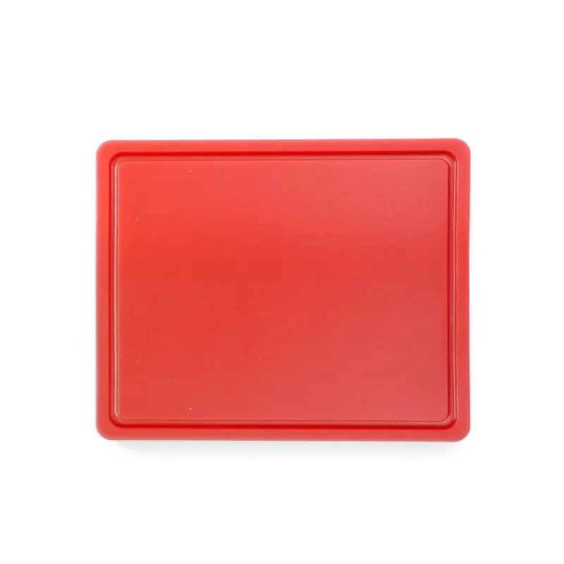 HACCP-leikkuulauta - GN 1/2 - Punainen - 12 mm paksuus