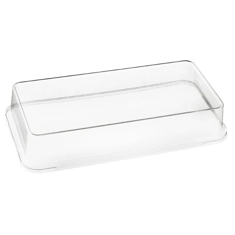 RPET-kansi Kanopée-lautaselle 200 x 100 mm - 100 kpl