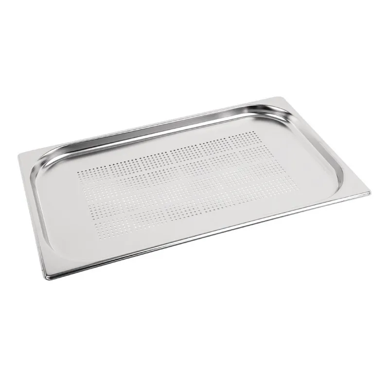 Rei'itetty Gastronorm-vuoka Ruostumattomasta Teräksestä GN 1/1 150 mm