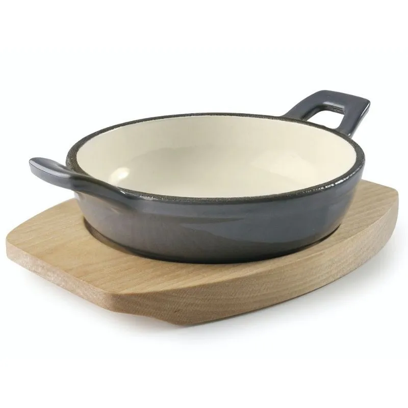 Pata Round Magma Harmaa - Ø 18,5 cm