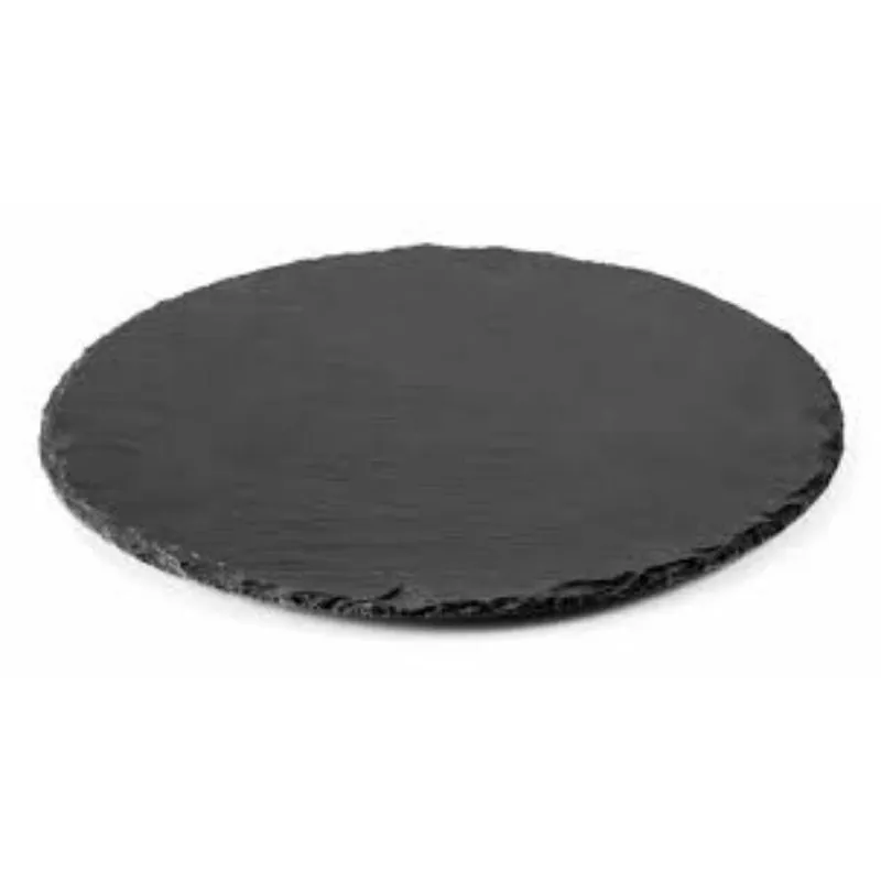 Pyöreä liuskekivinen tarjotin - Ø 25 cm