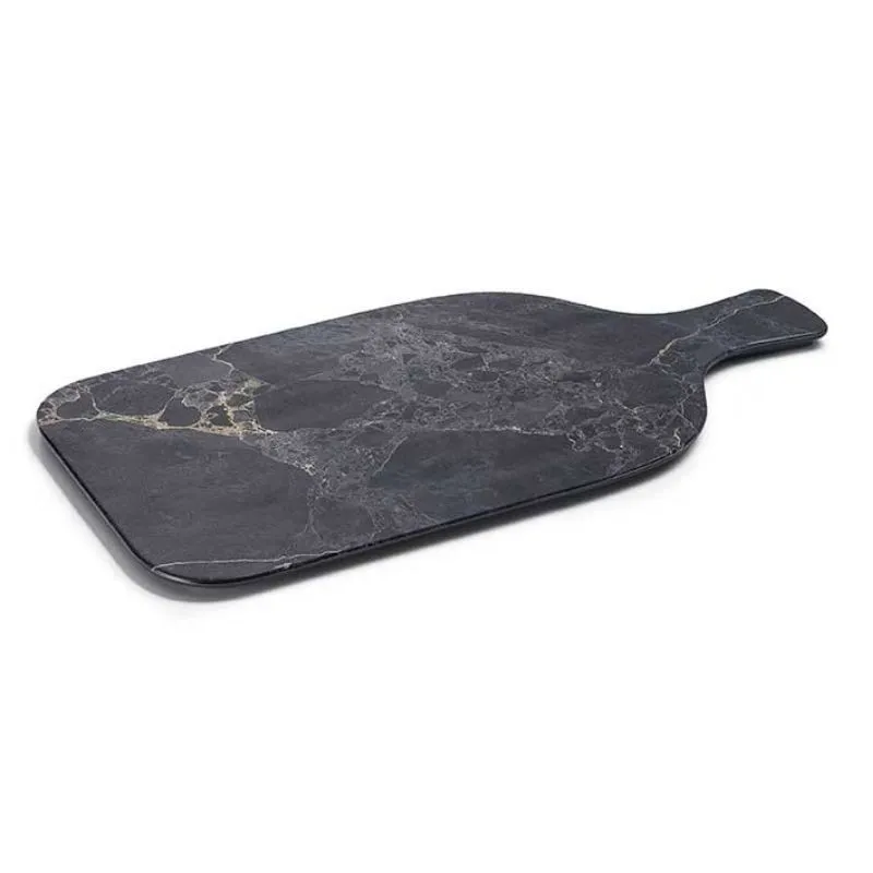 Leikkuulauta kahvalla "Stone" melamiinista - 400 x 195 mm