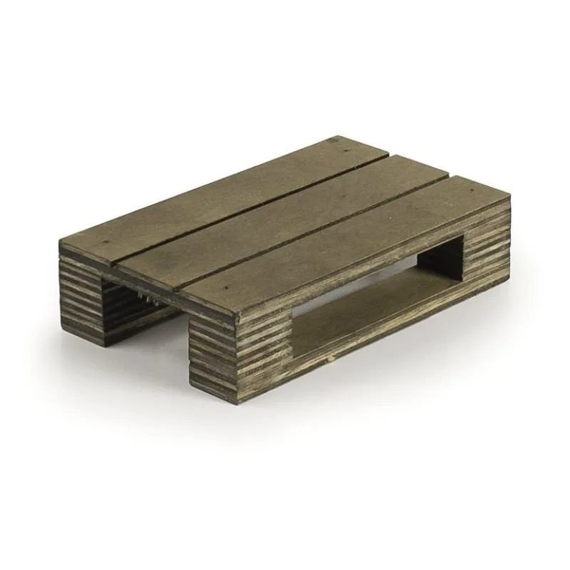 Pieni esittelypaletti puusta - 13 x 8 cm