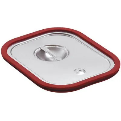 Kansi silikonitiivisteellä Gastronorm-astialle GN 1/6