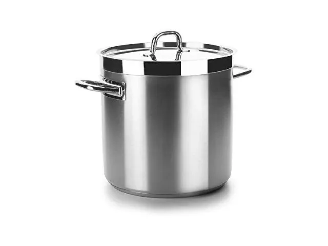 Ammattikäyttöön tarkoitettu kattila kannella - Chef Luxe - ø 24 cm - 10,8 L