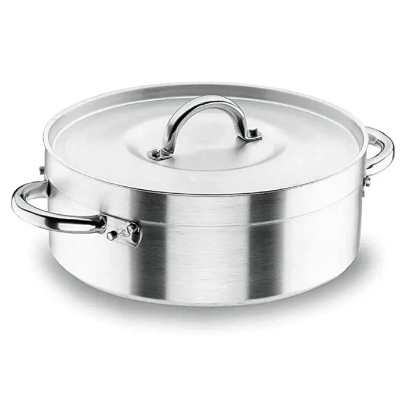 Paistinpannu kannella - Chef-Aluminio - ø 60 cm - 70,6 L