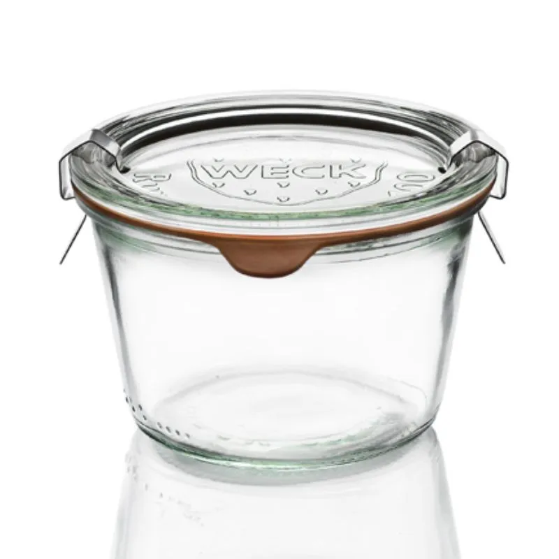 Lasipurkki Weck-suorakulma - 370 ml - 6 kpl:n erä