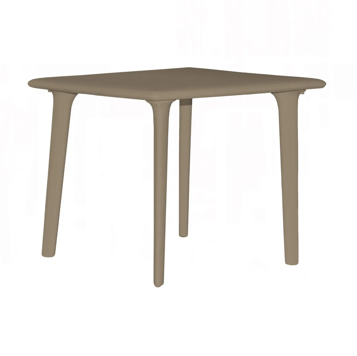 Table New Dessa - 90 x 90 cm - Chocolat