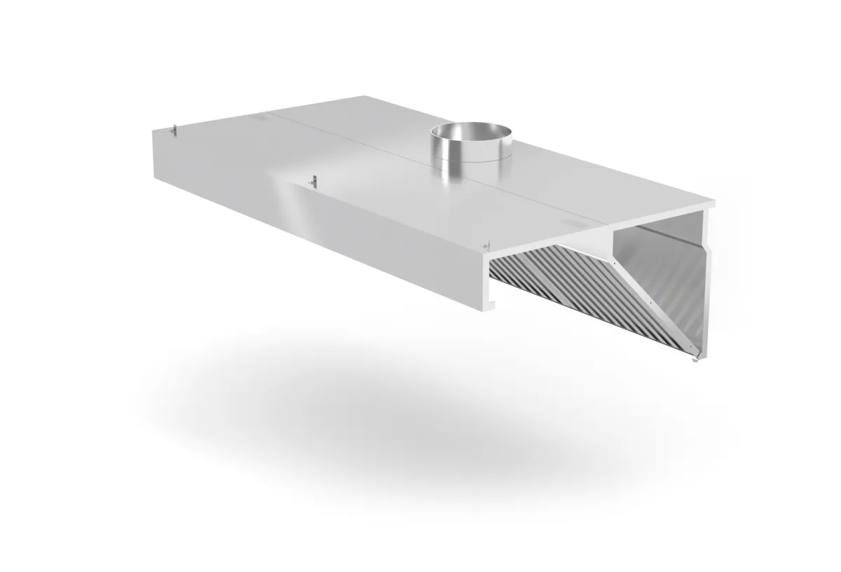 Seinälle asennettava liesituuletin LED-valaistuksella - L 1200 x 700 mm
