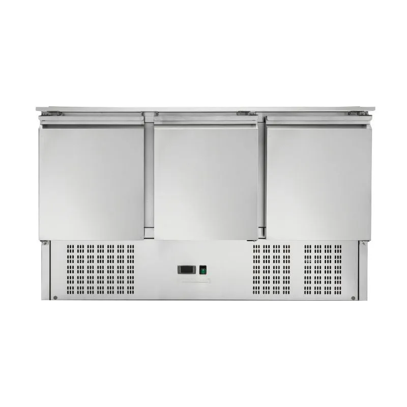 Saladette Compact 3 Ovet - Liukukannella - 4 GN 1/1 -astiaa