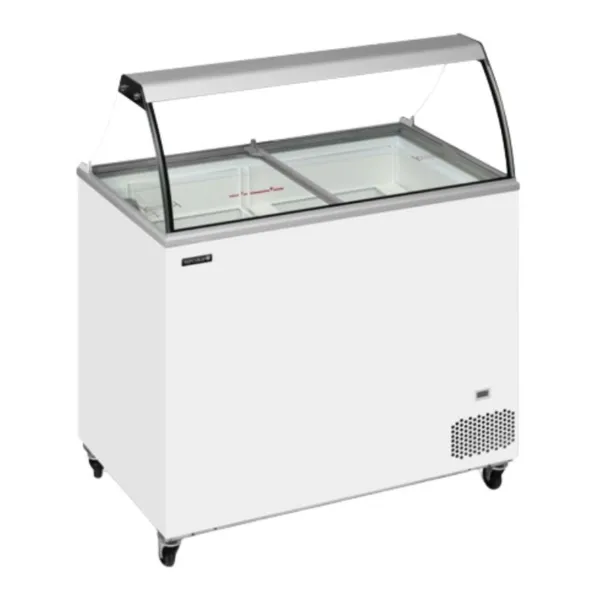 Kaarevalasinen arkkupakastin - 255 L