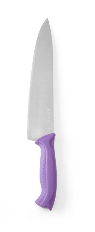 Pääkokin veitsi violetilla kahvalla - Terä 24 cm