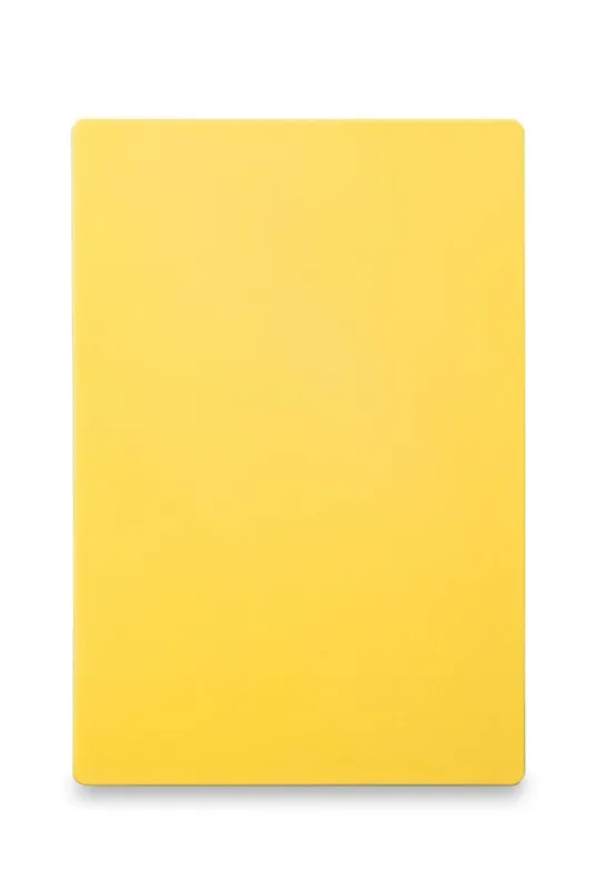 Leikkuulauta HACCP - 600 x 400 mm - Keltainen - 18 mm paksuuden