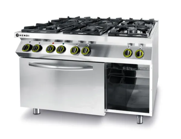 Liesi Kitchen Line - 6 Poltinta ja Sähkökäyttöinen Kiertoilmauuni GN 1/1