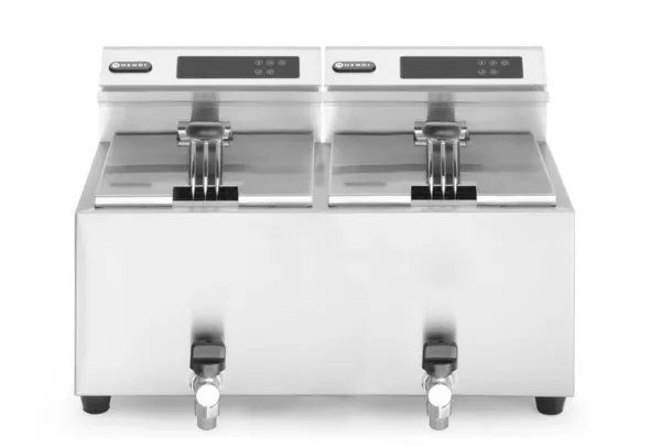 Friteeraus Profi Line Digitaalisella Valumahanoilla - 2 x 8 L