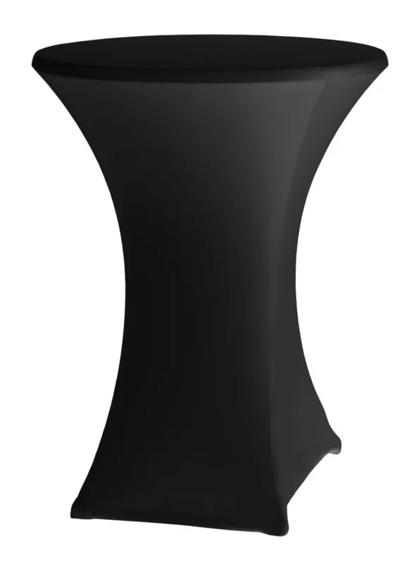 Pöytäkoroke mustalle korkealle pöydälle - halkaisija 850 mm