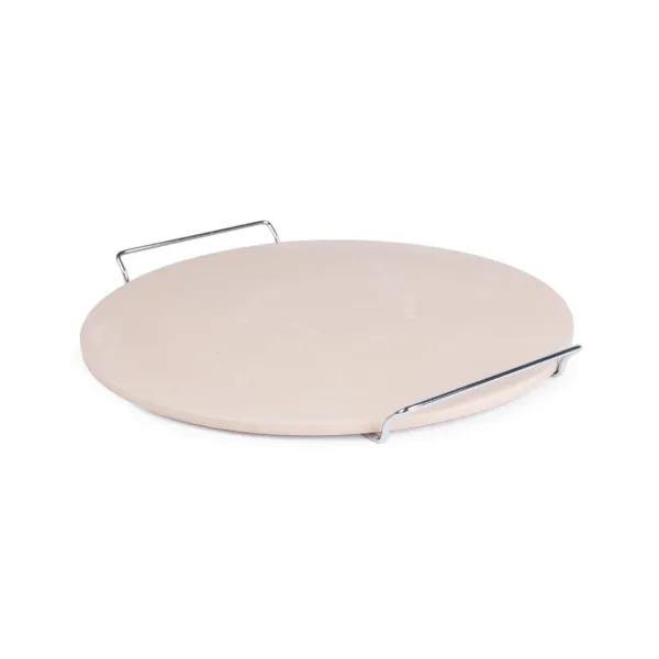 Pyöreä pizzakivi telineellä - Ø 380 mm