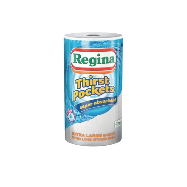 Talouspaperi Regina Thirst Pockets 100 Arkkia - 6 kpl sarja