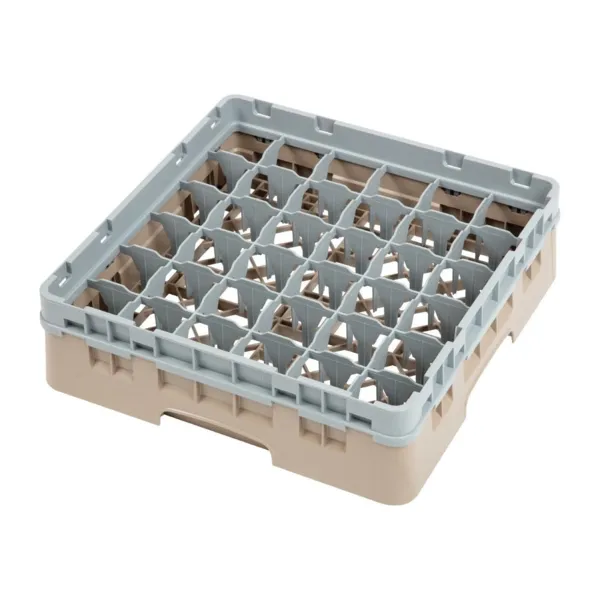 Lasikaappi 36 osastolla Camrack beige - L 500 x S 500 mm