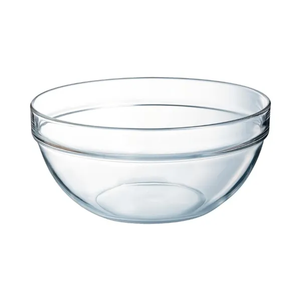 Pinottavat lasiset salaattikulhot - Ø290 mm - 6 kpl:n setti