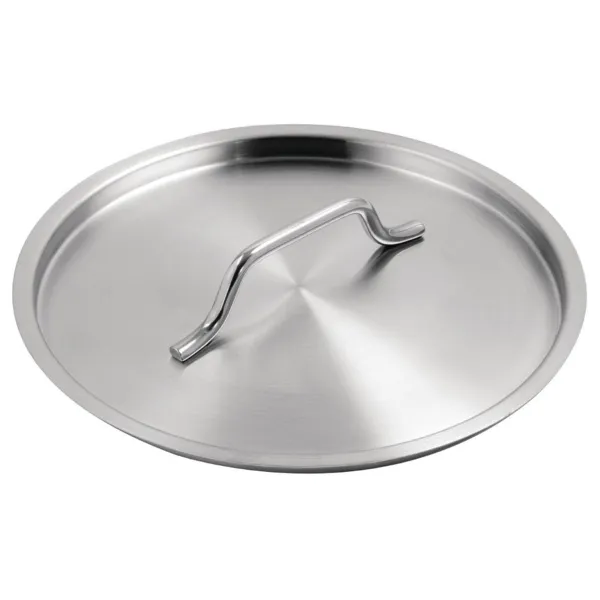 Ruostumattomasta teräksestä valmistettu kansi - Ø 200 mm