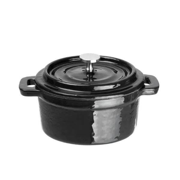 Pieni pyöreä valurautainen minikokotti 10 cm