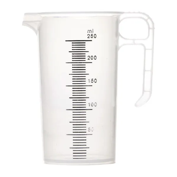 Mitta-astia polypropeenista valmistettu - 250 ml