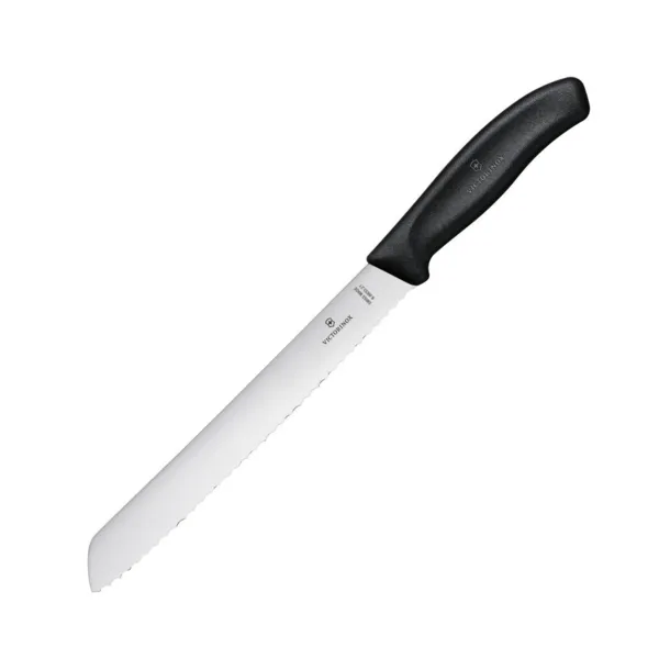 Musta leipäveitsi 21 cm