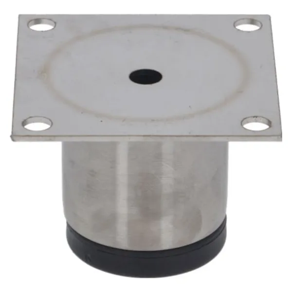 Säädettävä jalka AISI 304 ø 1"1/2 - 65 x 65 mm - 4 kpl