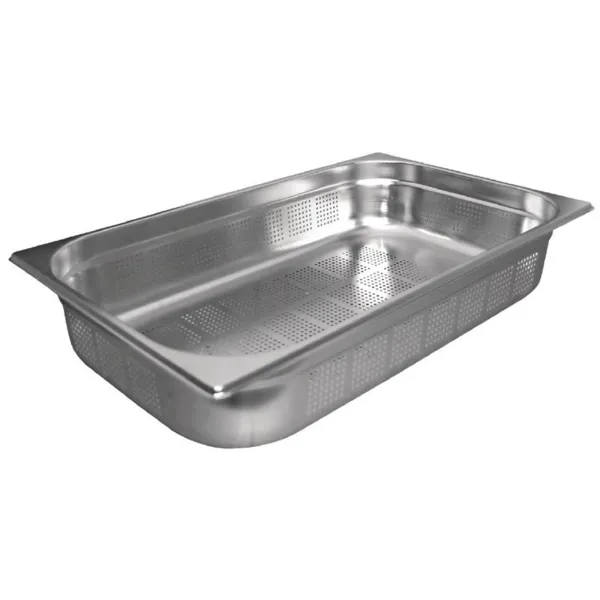 Gastronorm-vuoka GN 1/1 Ruostumaton Teräs Rei'itetty - Syvyys 200 mm - 28 L