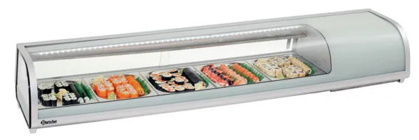 Jäähdytetty Sushi-esittelylaite - 5 x GN 1/2