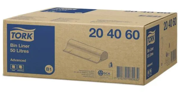 Roskapussit 50L - 10 erää, 25 kpl/erä