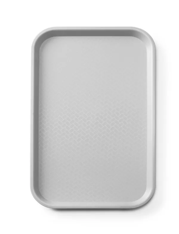Fastfood-tarjotin PP GN 1/1 - Vaaleanharmaa