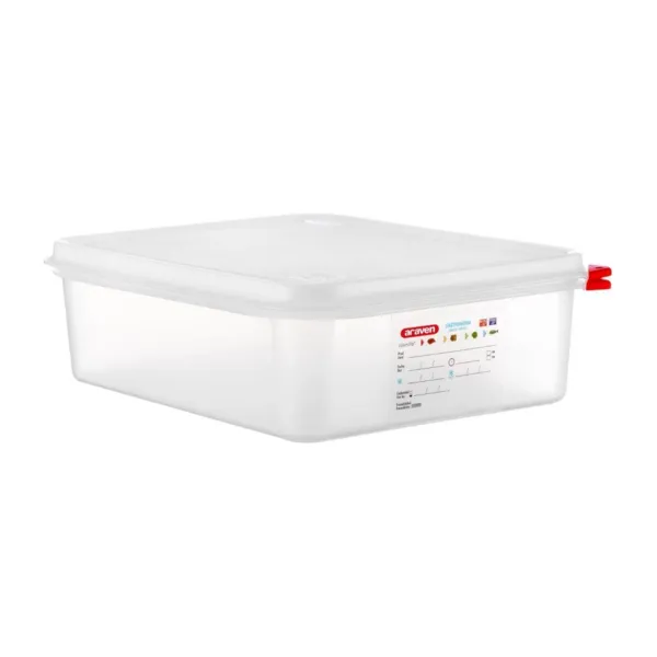 Ruokalaatikko Gn1/2 6,5L - 4 kpl - Kunnostettu