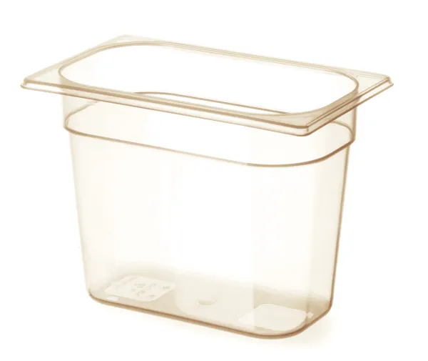 Bac Gastronorme GN 1/4 - Résistant aux Températures Elevées - 3,8 L - H 150 mm