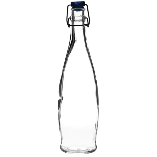 Bouteille d'Eau en Verre 1 L - Lot de 6