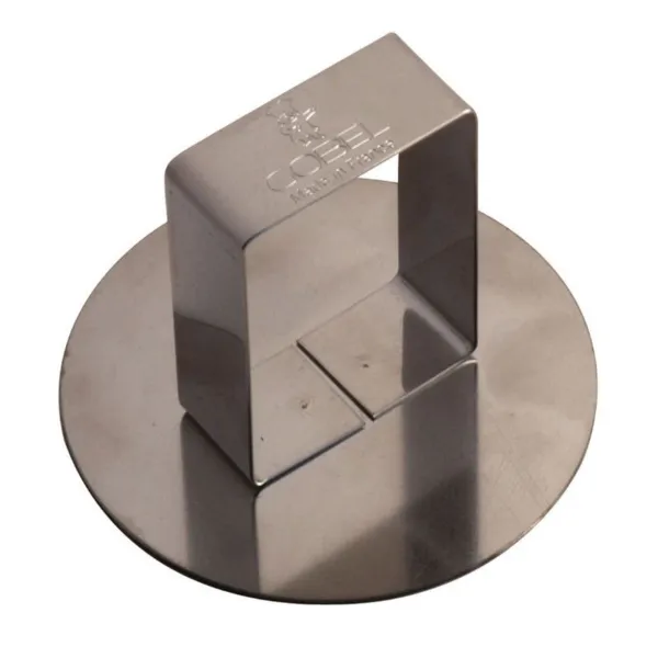 Painikepyöreä ruostumattomasta teräksestä - Ø 78 mm